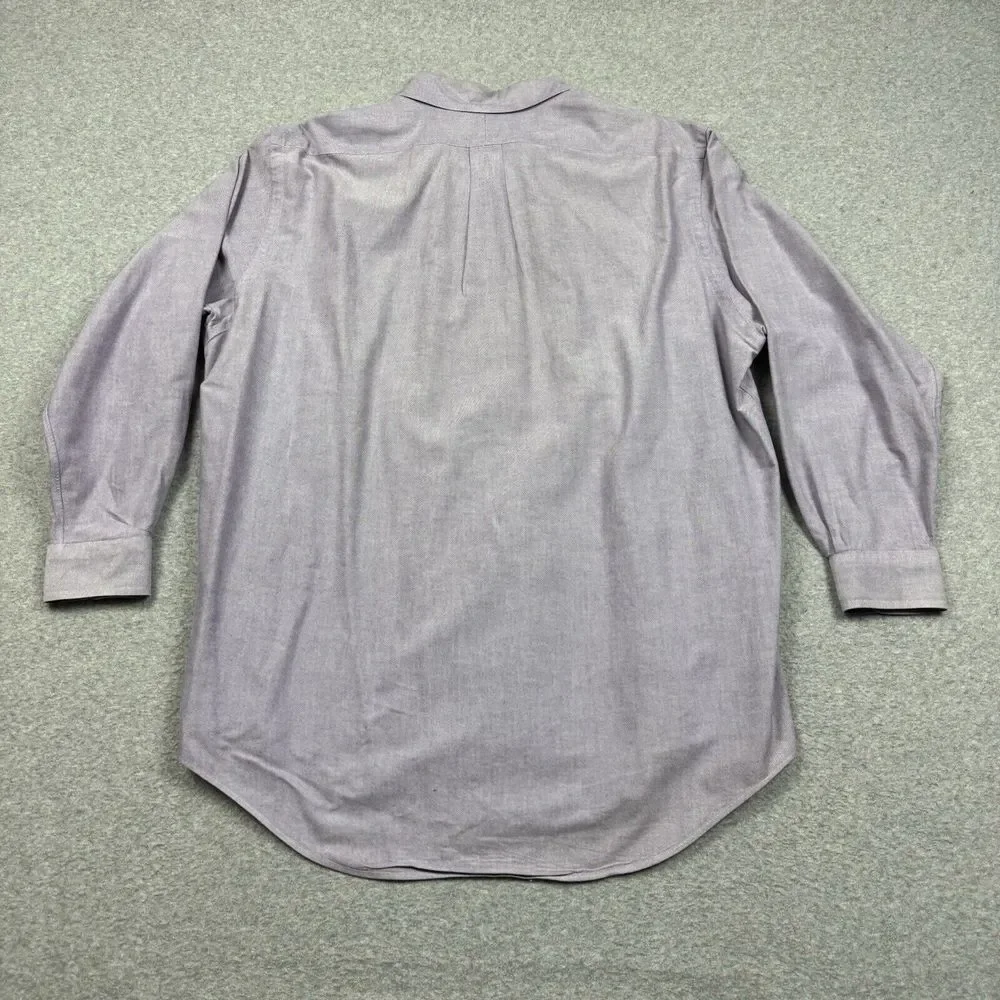 Vintage Polo Ralph Lauren Yarmouth Shirt Men's 16.5 33 Button Down Flesh Pony - Picture 7 of 8